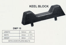 Load image into Gallery viewer, J Price Rubber Boat Trailer DMP 15 Keel Block