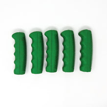 Load image into Gallery viewer, J Price's Green Replacement Rubber Hand Grips to Fit ¾ inch tube (1.905 cm)