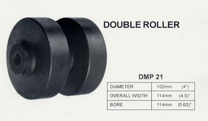 J Price Rubber Boat Trailer DMP 21 Double Roller