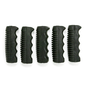 J Price's Black Rubber Hand Grips to Fit 1 inch tube (2.54 cm)