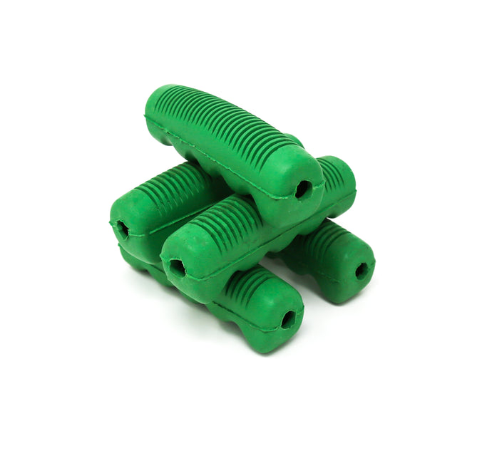 J Price's Green Replacement Rubber Hand Grips to Fit 1 inch tube (2.54 cm)