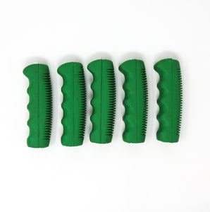 J Price's Green Replacement Rubber Hand Grips to Fit 1 inch tube (2.54 cm)